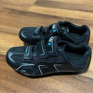 Louis Garneau Black Clip In Road Bike Shoes